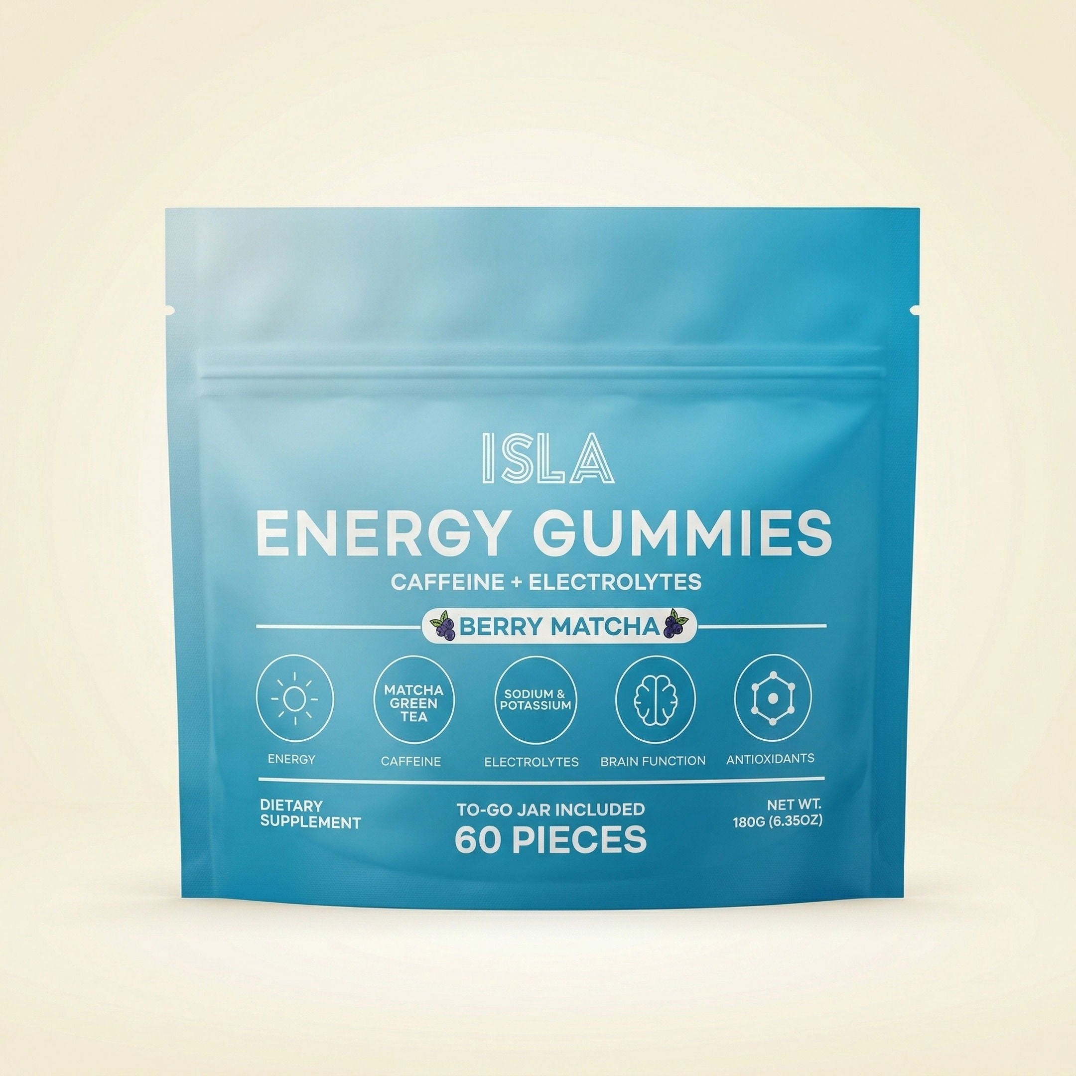 Energy Gummies | Clean Caffeine + Electrolytes | ISLA – Wellness